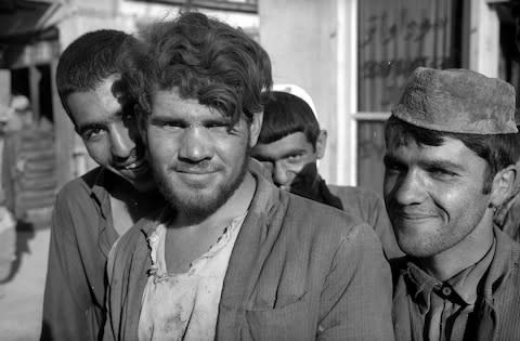 Kabul locals in the Seventies - Credit: GETTY