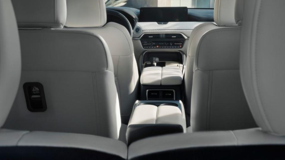 更大的車身尺碼能容納三排座椅的空間佈局。(圖片來源/ Mazda)