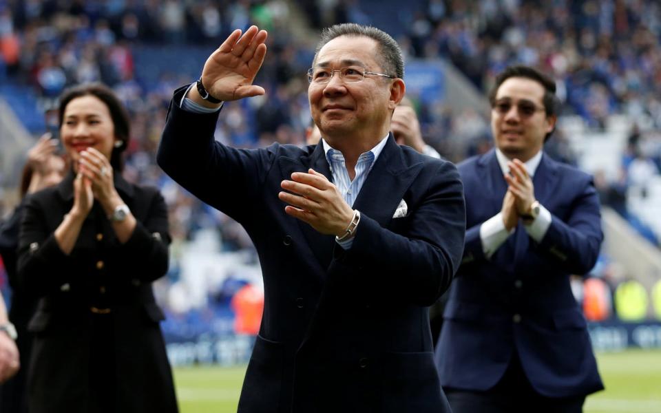 Leicester owner Vichai Srivaddhanaprabha is a hugely popular figure throughout the city - REUTERS
