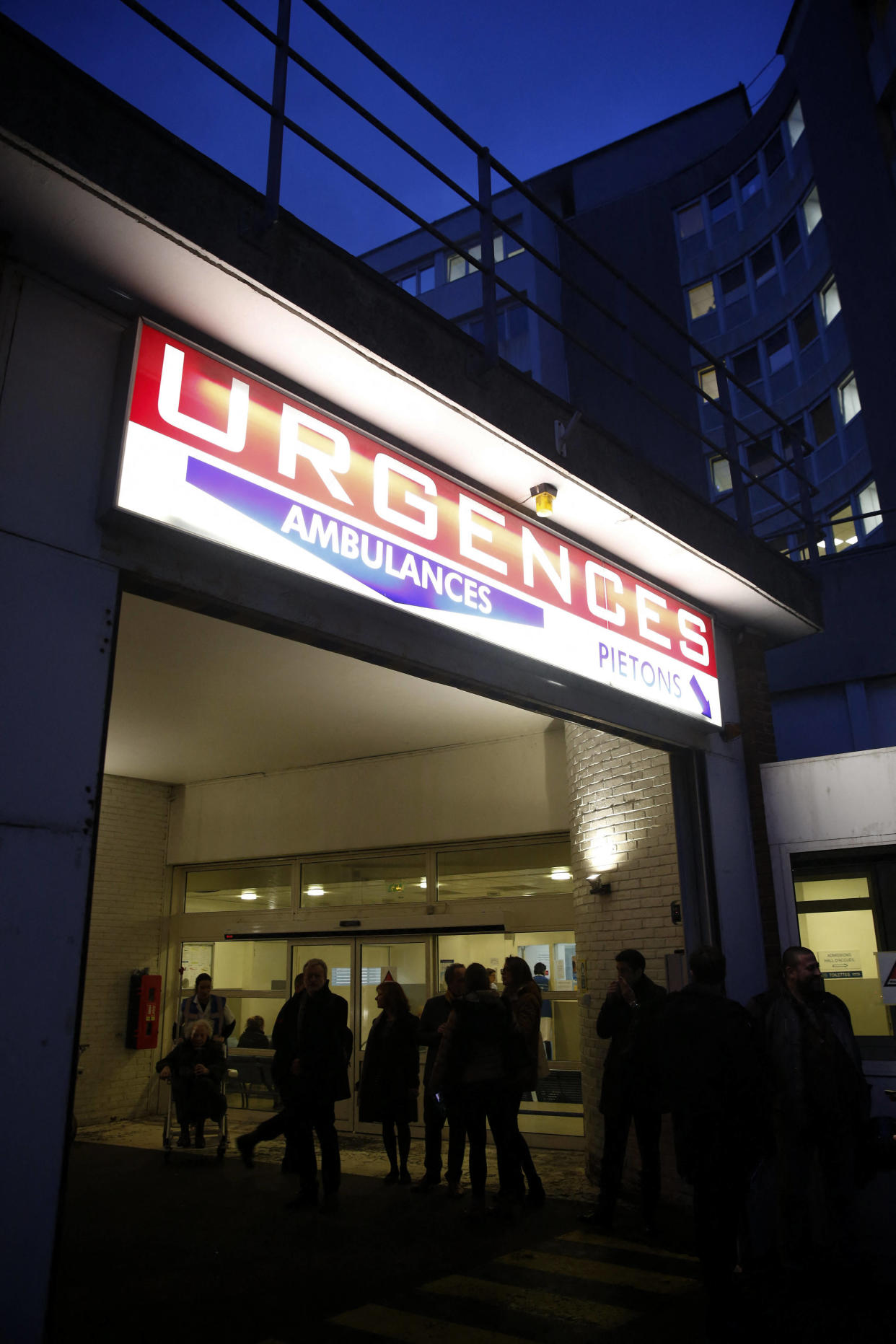 A Aix, une octogénaire se perd à l’hôpital et est retrouvée morte dans une benne à ordures (Photo d’illustration d’une entrée des urgences d’un hôpital français)