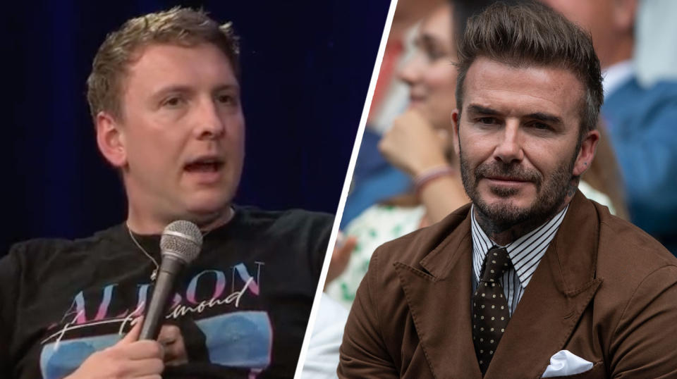 Joe Lycett increases pressure on David Beckham over Qatar World Cup (Richard Herring/Getty)