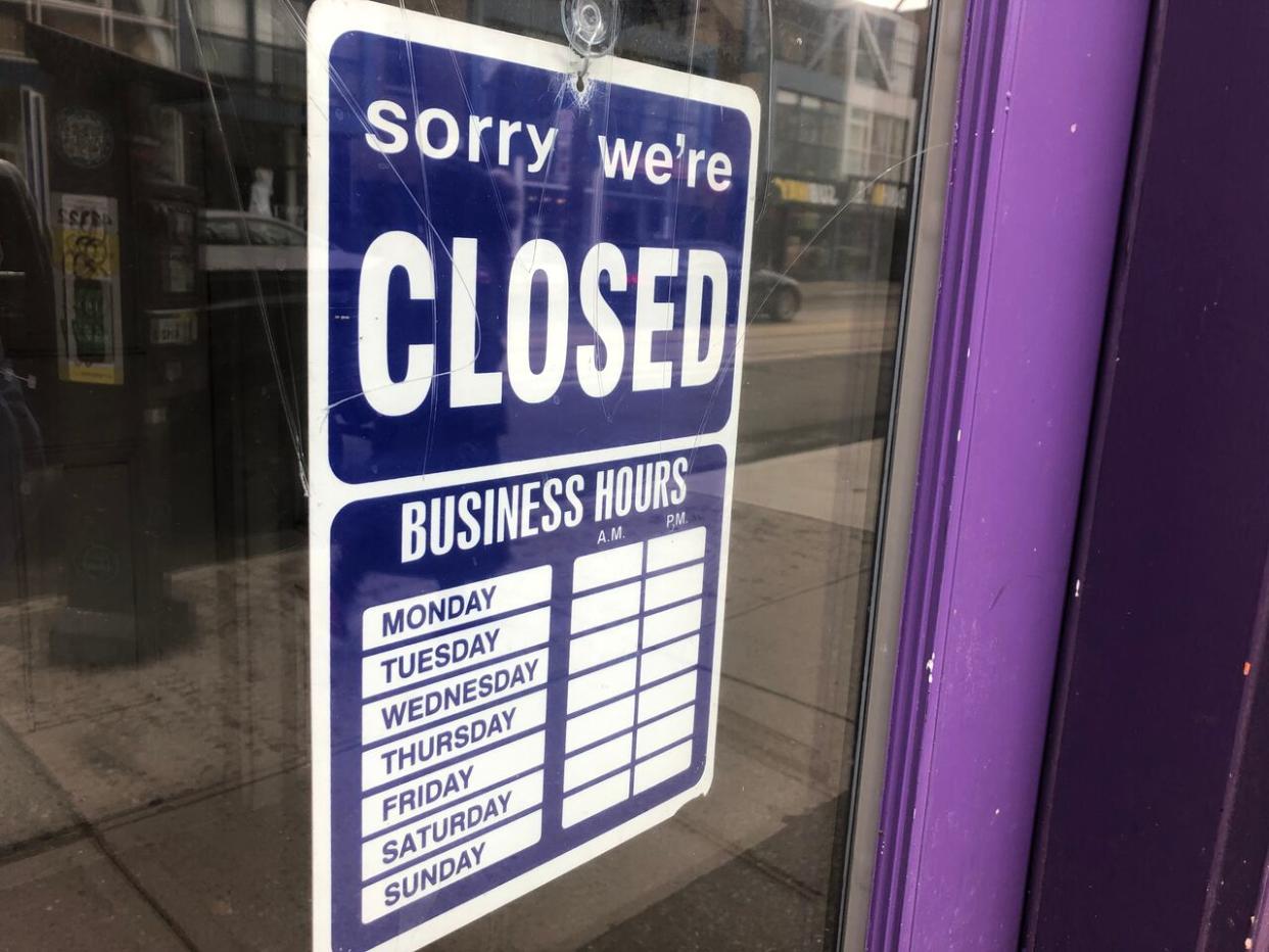 Business insolvencies in Nova Scotia rose by 71 per cent last year. (Laura Howells/CBC - image credit)