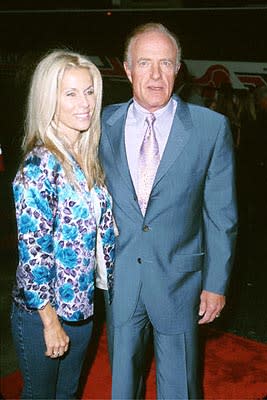 James Caan with his wife at the Egyptian Theater premiere of Artisan's The Way of the Gun