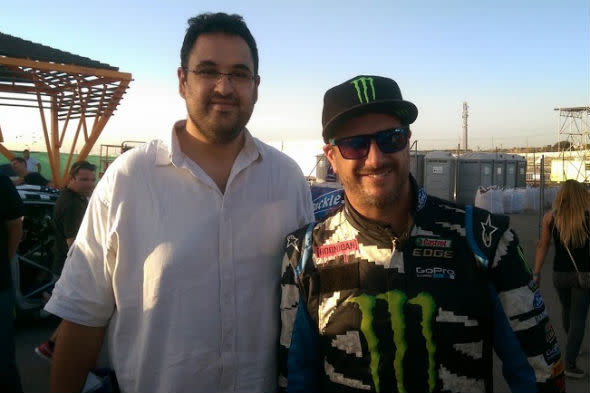 AOL Cars rides with Ken Block