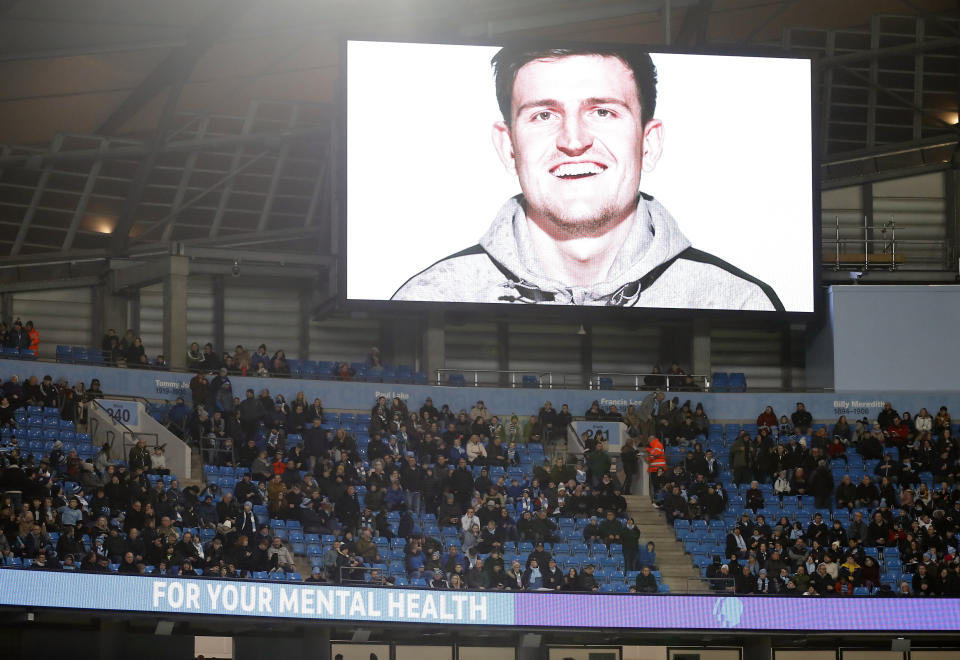 Mental health videos are being shown before every FA Cup game this weekend as part of a broader initiative. (Photo by Martin Rickett/PA Images via Getty Images)