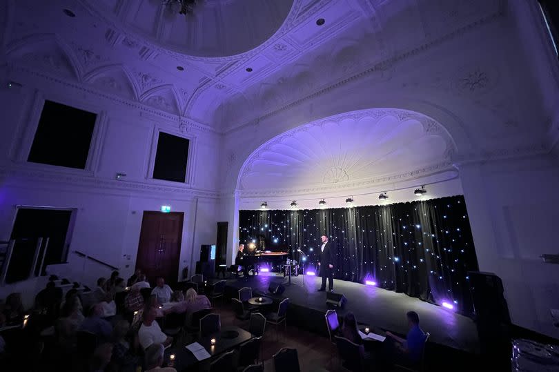 The magnificent 250-seat domed theatre