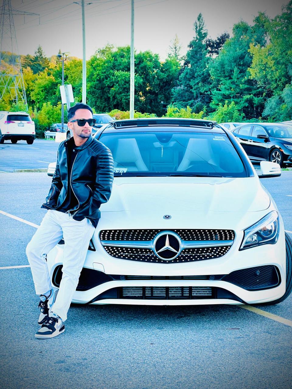 Kapil says he's a bit of a car enthusiast and spends a large portion of his monthly salary to own a Mercedes