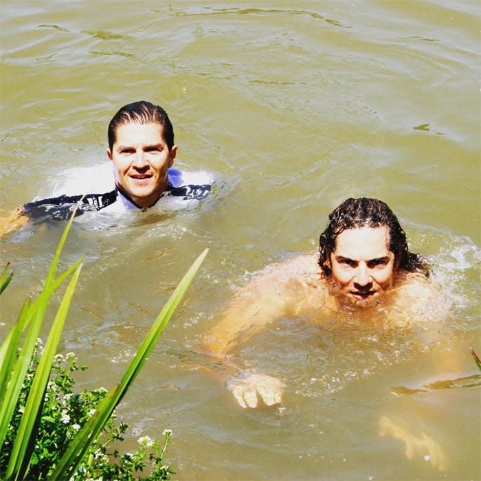 David Bisbal con su hermano