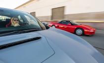 <p>It's also more than two inches wider, six inches longer, and has about seven inches more space between its axles. Driving the NSX alongside the Type R feels as if you're riding in a go-kart next to a small SUV.</p>