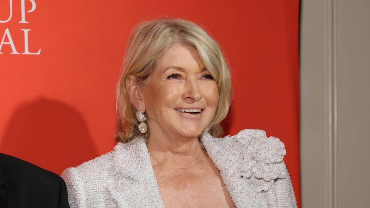  Martha Stewart was just asked about dressing 'for her age'. 