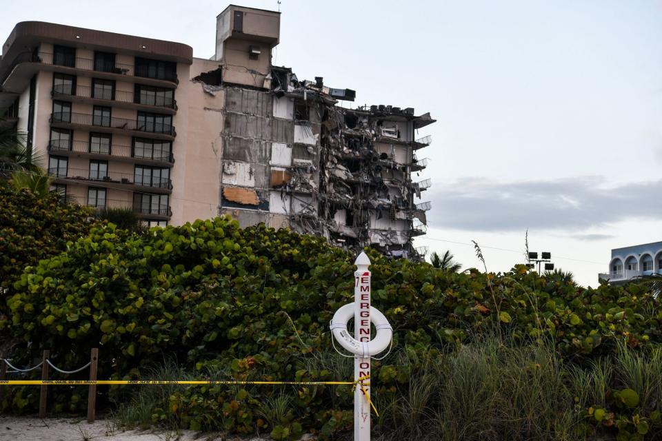 Devastating Photos of Thursday's Condo Collapse in Florida