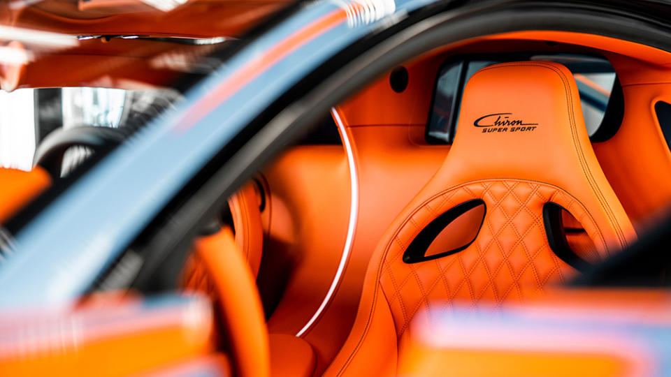 Inside the 2022 Bugatti Chiron Super Sport