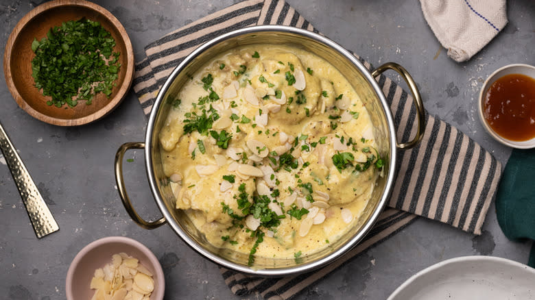 creamy and fragrant chicken korma 