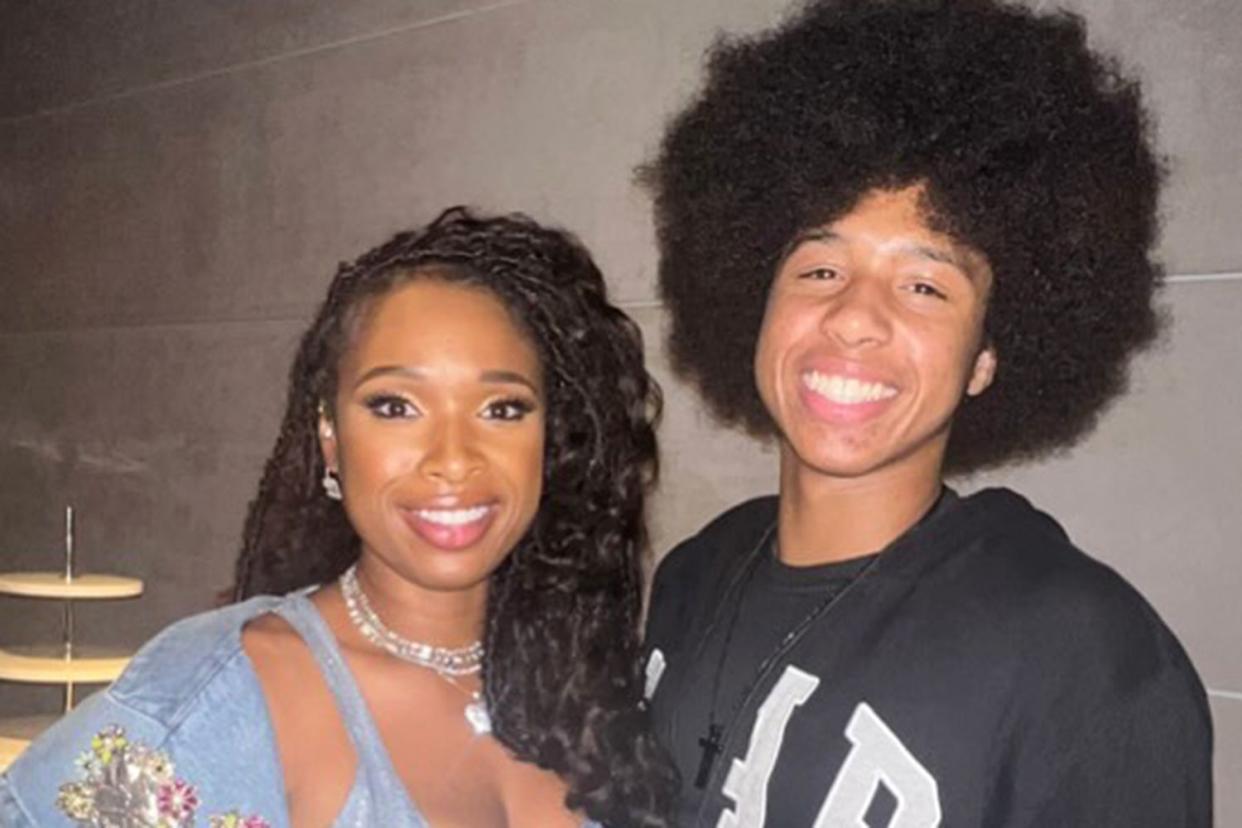 <p>Jennifer Hudson/Instagram</p> Jennifer Hudson and son David.