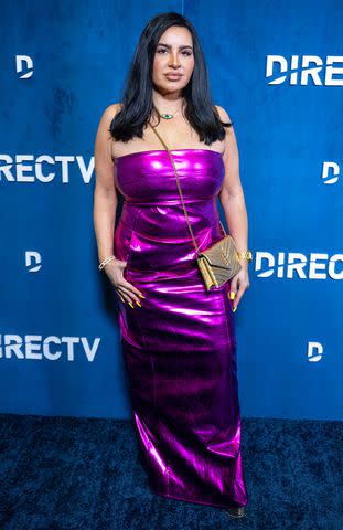 <p>Amanda Edwards/Getty</p> Mercedes "MJ" Javid attends the DIRECTV 'Streaming with the Stars' Oscars viewing party at Spago on March 10, 2024 in Beverly Hills, California