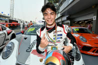 Daniel Lu Wen Long, winner of Porsche Carrera Cup Asia. (PHOTO: Singapore GP)