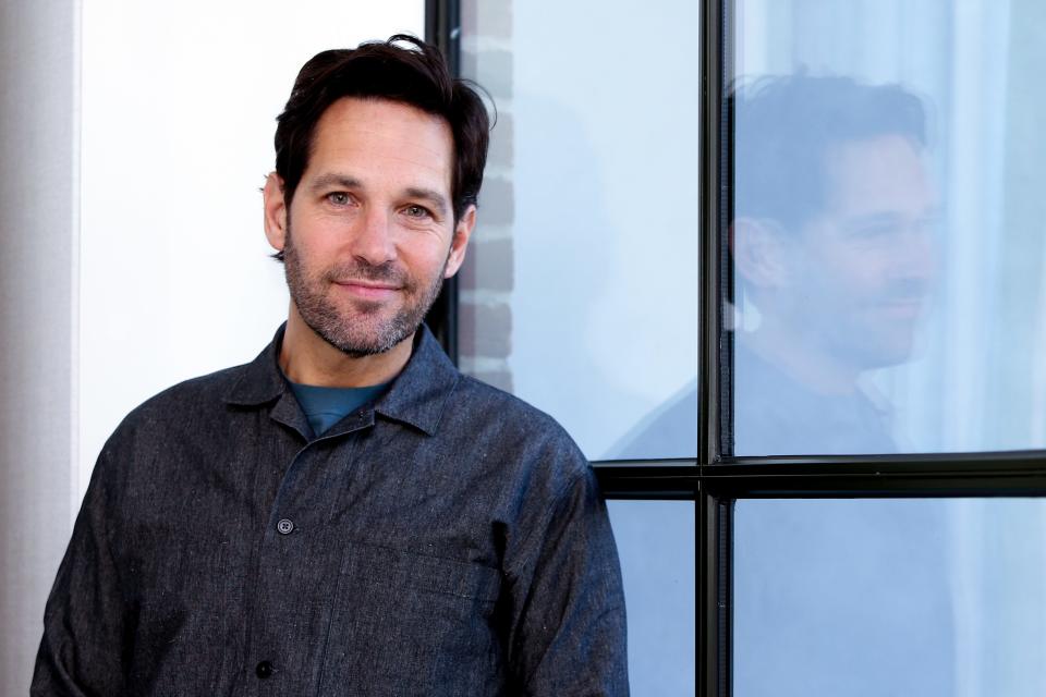 Paul Rudd, in New York on October 15, 2019, promoting Netflix comedy 