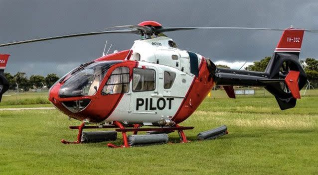 The helicopter, operated by Aviator Group, was reported to be the EC-135 model, similar to the one pictured. Source: Aviator Group