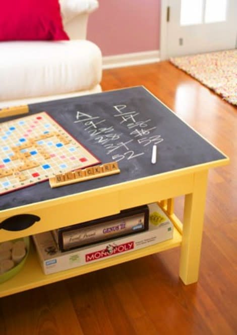 Chalkboard Coffee Table