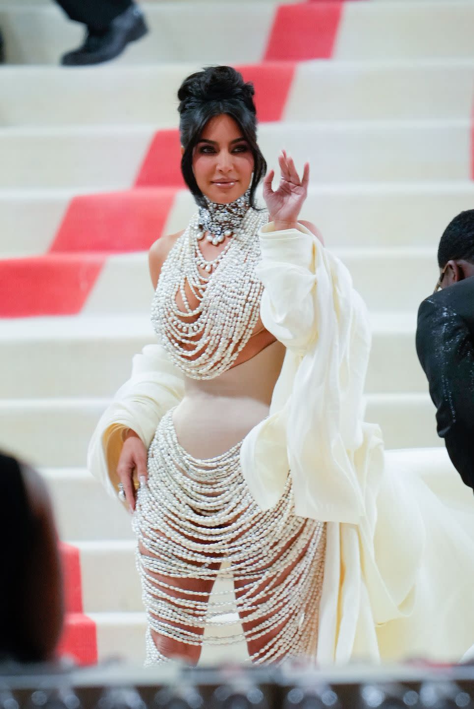 kim kardashian at the 2023 met gala