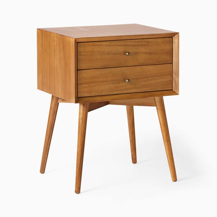 <p><a href="https://go.redirectingat.com?id=74968X1596630&url=https%3A%2F%2Fwww.westelm.com%2Fproducts%2Fmid-century-nightstand-acorn-g968&sref=https%3A%2F%2Fwww.townandcountrymag.com%2Fstyle%2Fhome-decor%2Fg60190444%2Fbest-nightstands%2F" rel="nofollow noopener" target="_blank" data-ylk="slk:Shop Now;elm:context_link;itc:0;sec:content-canvas" class="link ">Shop Now</a></p><p>Mid-Century Closed Nightstand</p><p>westelm.com</p><p>$299.00</p>