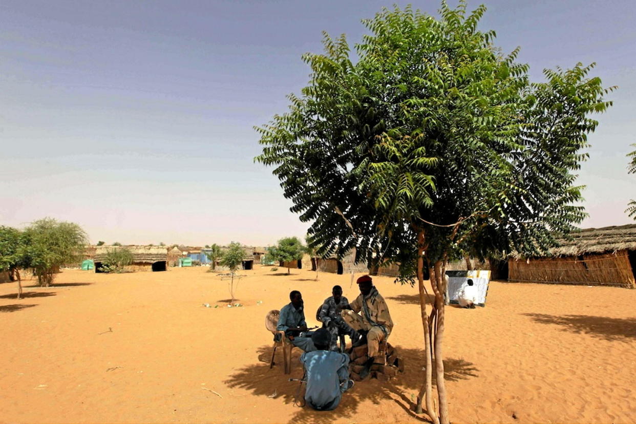 El-Facher, capitale de l'Etat du Darfour-Nord et hub humanitaire pour cette région. (Image d'illustration).  - Credit:Nasser Nasser/AP/SIPA