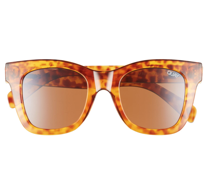 QUAY AUSTRALIA After Hours 50mm Square Sunglasses 