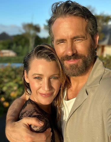 <p>Ryan Reynolds/Instagram</p> Blake Lively and Ryan Reynolds