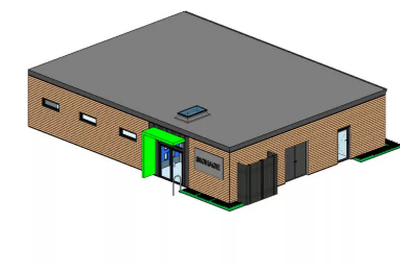 Plans for the new church hall at St Elizabeth in Foleshill