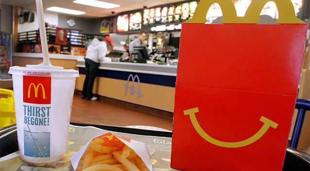 McDonald's stores in the UK will begin phasing out plastic straws. Source: AAP / File photo