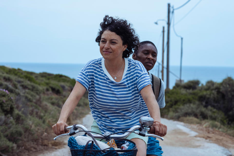 Alia Shawkat and Cynthia Erivo in 'Drift.'