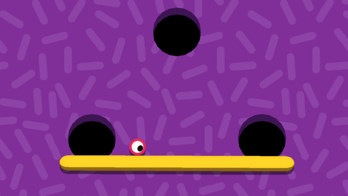 <p>Netflix</p><p>Much like Poinpy, Teeter Up is a game that is easy to learn and difficult to master. This time, though, it’s more of a physics puzzle, as you’re tasked with carefully guiding a ball into a hole using a teetering stick that you control with your thumbs. </p><p>Press on the left side of the screen, and the left side of the pole rises. Press on the right side, and the right side of the pole rises. It’s that simple… except it’s not. It’s absolutely infuriating in the best possible way, and the levels are short and sweet, meaning you can knock a level or two out on the bus or before bed. </p>