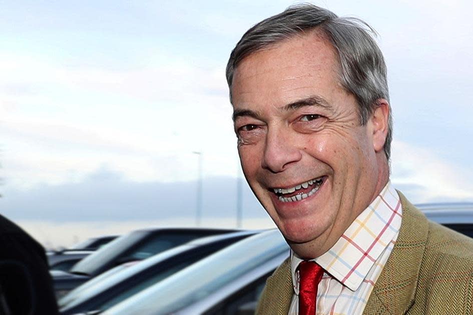 Nigel Farage insisted the Brexit Party's actions in the campaign proved decisive: REUTERS