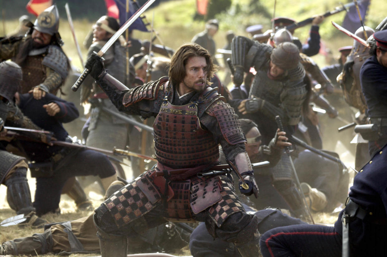 Tom Cruise as Captain Nathan Algren in The Last Samurai (Warner Bros.)