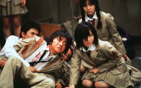 Kinji Fukasaku's Battle Royale (2000) - Credit: Reuters