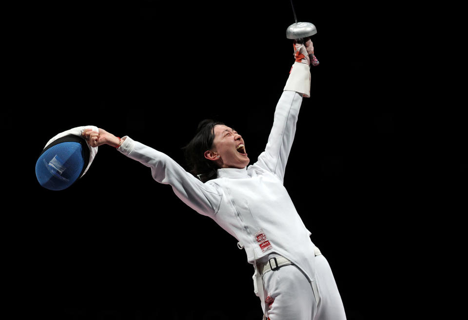 Unforgettable Photos of Athletes Finding Out They Won Gold at the Tokyo Olympics