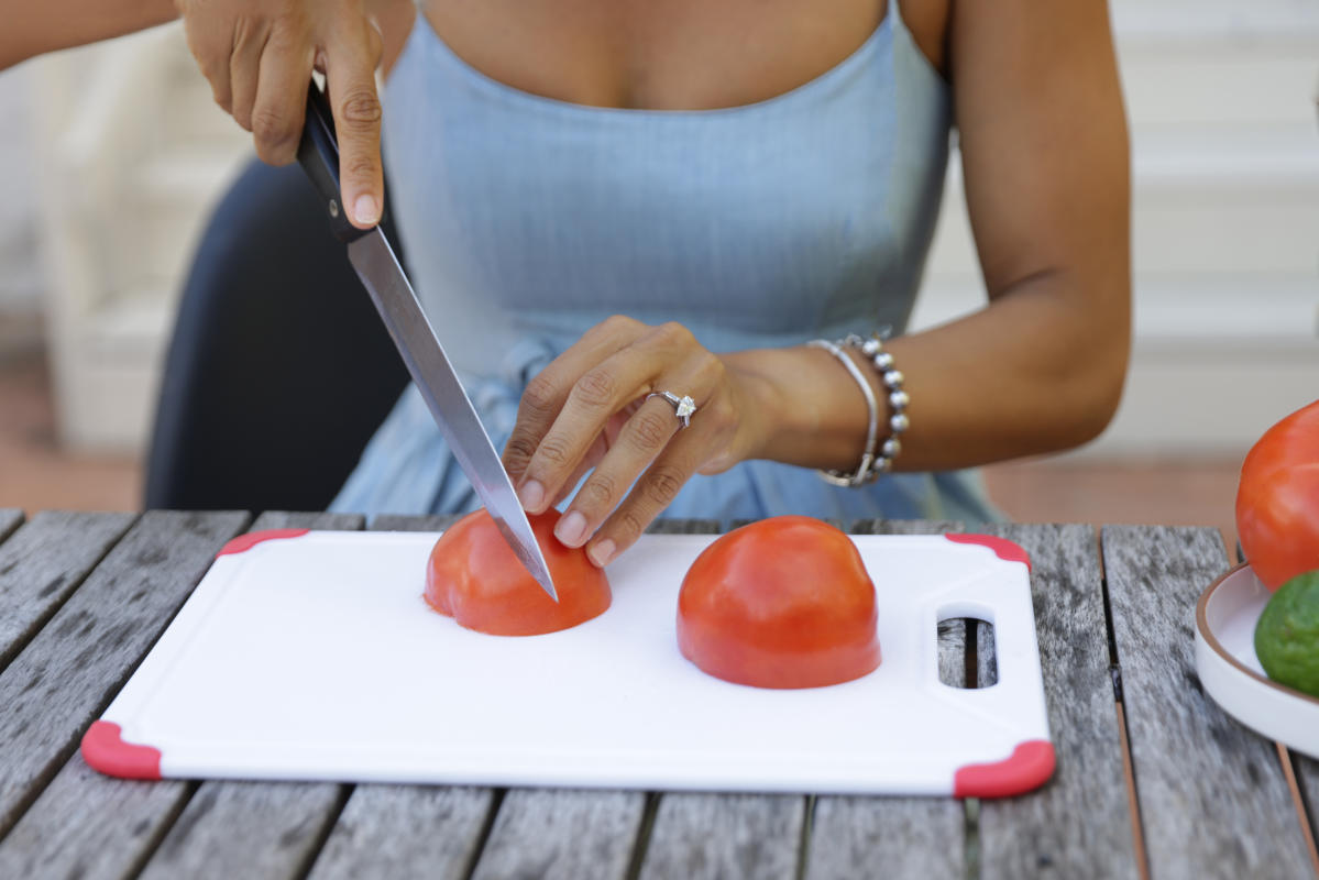 Your plastic cutting board is releasing microplastics that can get into  food. Does that mean you should ditch it?