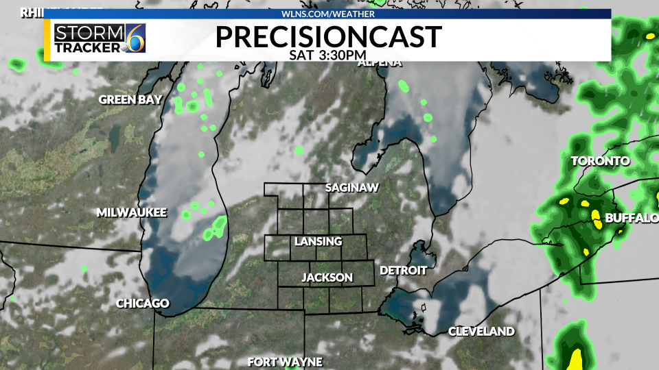 The Storm Prediction Center has placed Mid-Michigan in a Marginal Risk (Level 1 of 5) for Severe weather on Saturday. (WLNS)