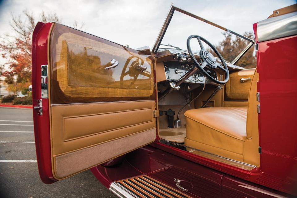 <p>“This car is quite simply among the best of the best in American classics,” says Duff, pointing out the unique machines boattail design which hid a rumble seat built for one. “It’s hard to imagine a more beautiful example of the breed.”</p>
