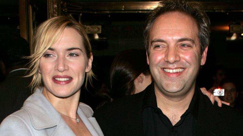 Kate Winslet and Sam Mendes during The Vertical Hour Opening Night of David Hare's New Play at The Music Box Theater in New York City, New York, United States. (Photo by Jim Spellman/WireImage)