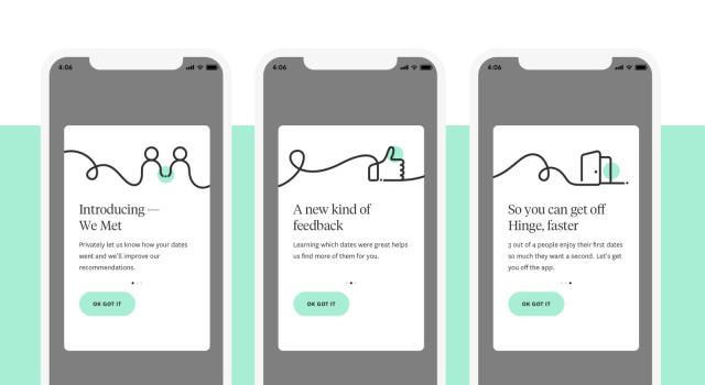 Dating app Hinge wants you to help improve its pairing algorithm by telling it