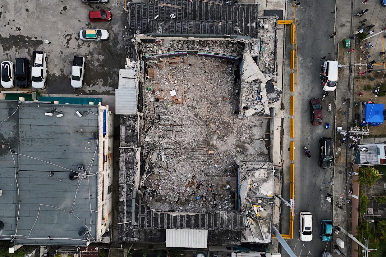 The owner of a Dominican whose roof collapsed, killing 232