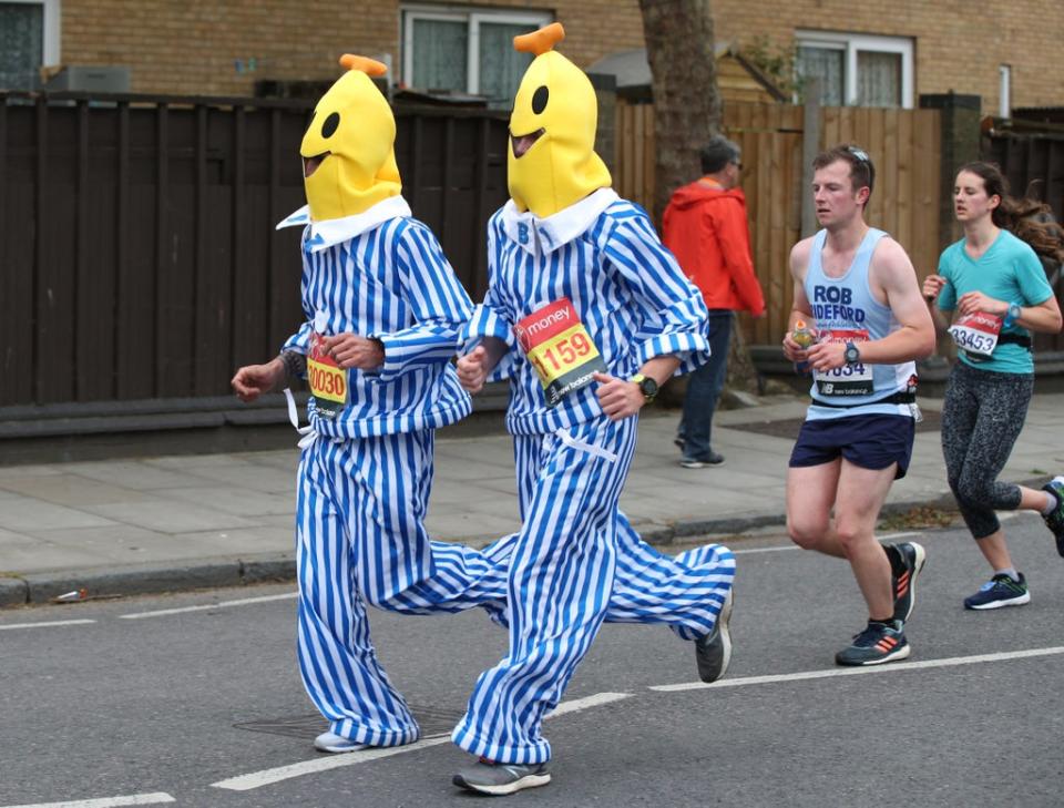 Fun runners (and spectators) will be back on London’s streets this weekend (PA Archive)