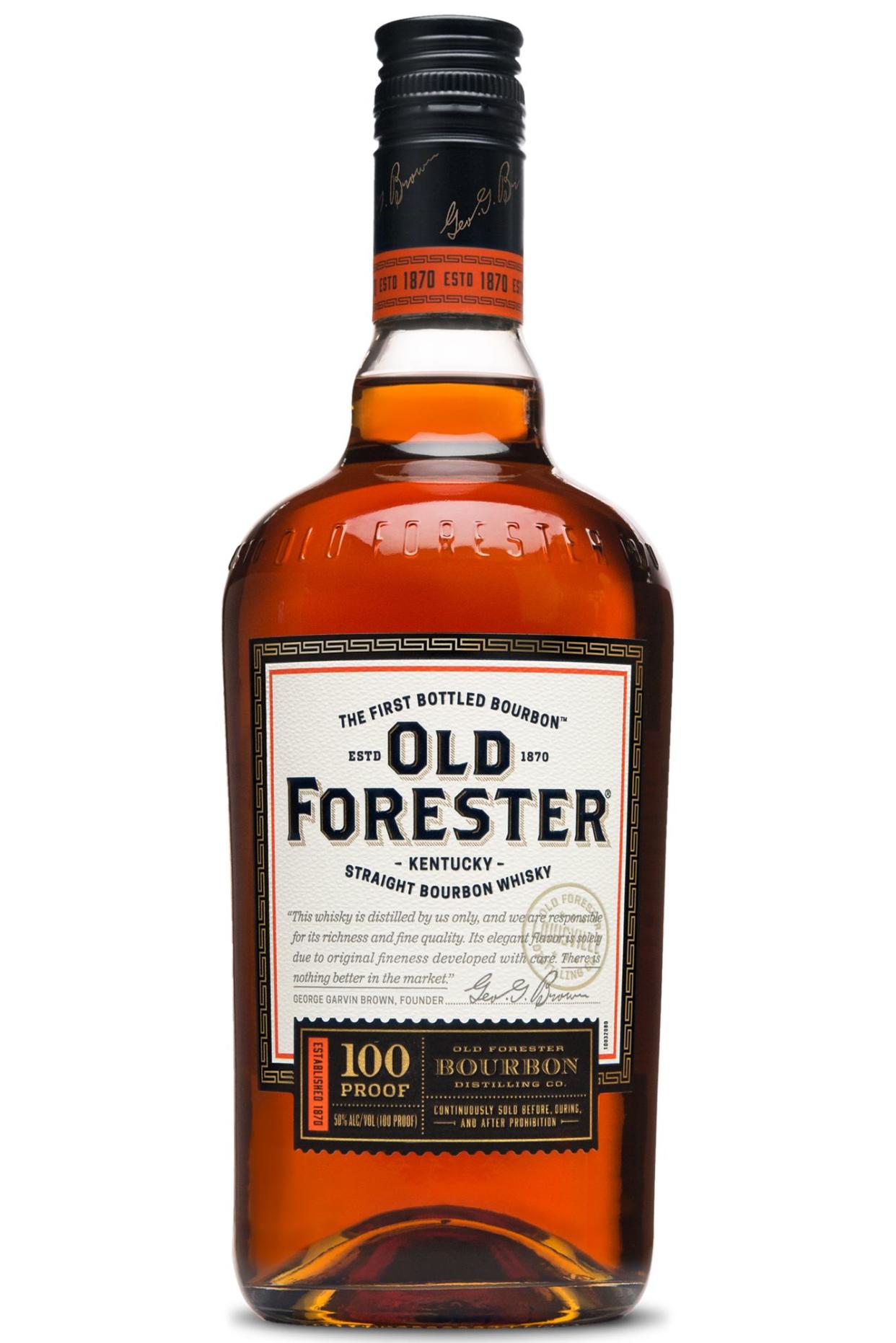 Old Forester 100 Proof Kentucky Straight Bourbon