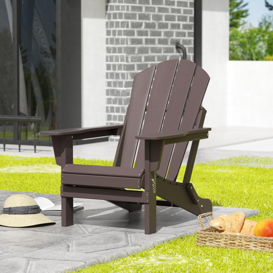 <p><a href="https://go.redirectingat.com?id=74968X1596630&url=https%3A%2F%2Fwww.walmart.com%2Fip%2FWestintrends-Outdoor-Folding-HDPE-Adirondack-Chair-Patio-Seat-Weather-Resistant-Dark-Brown%2F442909549&sref=https%3A%2F%2Fwww.housebeautiful.com%2Fshopping%2Fbest-stores%2Fg60883924%2Fwalmart-outdoor-furniture-sale-may-2024%2F" rel="nofollow noopener" target="_blank" data-ylk="slk:Shop Now;elm:context_link;itc:0;sec:content-canvas" class="link ">Shop Now</a></p><p>Outdoor Folding Adirondack Chair</p><p>walmart.com</p><p>$119.99</p>