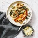 <p>There’s a reason boneless chicken breasts are a staple of any <a href="https://www.goodhousekeeping.com/food-recipes/easy/g34360988/easy-dinner-recipes/" rel="nofollow noopener" target="_blank" data-ylk="slk:easy weeknight dinner;elm:context_link;itc:0;sec:content-canvas" class="link ">easy weeknight dinner</a> arsenal: They’re an extremely versatile, crowd-pleasing cut (not to mention, affordable). And, while they can get a bad rap for being dry or boring, they can be perfectly juicy and flavorful when prepared correctly. We’ve rounded up some of our favorite chicken breast recipes to help get you inspired. </p><p>From tasty <a href="https://www.goodhousekeeping.com/food-recipes/party-ideas/g30794570/finger-food-ideas/" rel="nofollow noopener" target="_blank" data-ylk="slk:finger foods;elm:context_link;itc:0;sec:content-canvas" class="link ">finger foods</a> to <a href="https://www.goodhousekeeping.com/food-recipes/healthy/g180/healthy-salads/" rel="nofollow noopener" target="_blank" data-ylk="slk:healthy salads;elm:context_link;itc:0;sec:content-canvas" class="link ">healthy salads</a>, this dinner-saver can be used in an endless variety of dishes. Pounded thin and topped with melty cheese and sauce for a weeknight chicken parm? Check. Stuffed with goat cheese and wrapped in prosciutto? Check, check, check. We also love using a savory pan sauce, a zippy homemade dressing, or a winning marinade to take chicken from regular to restaurant-worthy. Plus, chicken breasts aren’t just versatile: They also have a super balanced nutritional profile, with 3 g of protein and just under 4 g of fat per 3.5 oz serving. Yet another bonus? This cut cooks way more quickly than the bone-in version.</p><p>It’s time to say goodbye to sad, unseasoned breasts and get ready to fall back in love with this classic cut of poultry. You’ve got your pick of 60 filling, flavorful dishes, starring <a href="https://www.goodhousekeeping.com/food-recipes/healthy/g4056/healthy-chicken-dinners/" rel="nofollow noopener" target="_blank" data-ylk="slk:healthy chicken recipes;elm:context_link;itc:0;sec:content-canvas" class="link ">healthy chicken recipes</a> and <a href="https://www.goodhousekeeping.com/food-recipes/easy/g2134/grilled-chicken-recipes/" rel="nofollow noopener" target="_blank" data-ylk="slk:grilled chicken;elm:context_link;itc:0;sec:content-canvas" class="link ">grilled chicken</a> to big-flavor soups and <a href="https://www.goodhousekeeping.com/food-recipes/easy/g2341/pasta-recipes-with-5-ingredients/" rel="nofollow noopener" target="_blank" data-ylk="slk:easy pastas;elm:context_link;itc:0;sec:content-canvas" class="link ">easy pastas</a> — so grab a pan, and get cooking. </p>