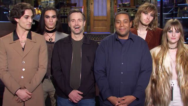 SNL/YouTube Will Forte on 'SNL' beside Kenan Thompson