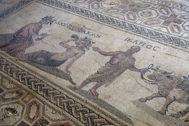 Mandatory Credit: Photo by The Travel Library/REX/Shutterstock (673641a)Roman Mosaics, Paphos, South, CyprusRoman mosaics, Paphos, South, Cyprus