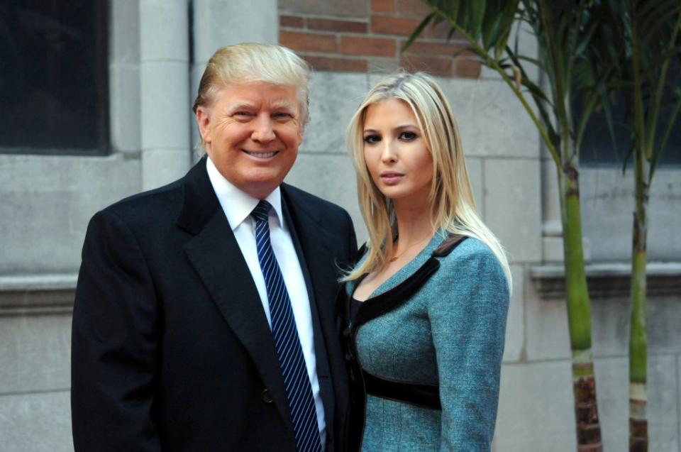 The politician wanted his daughter Ivanka to take over as host of “The Apprentice.” NBC/Courtesy Everett Collection
