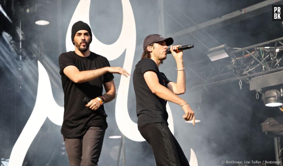 Gringe est-il jaloux du succès d'Orelsan ?
Casseurs Flowters (Orelsan et Gringe) - Festival Rock en Seine au Domaine Nationale de Saint-Cloud à Paris, le 27 août 2016. © Lise Tuillier/Bestimage - BestImage, Lise Tuillier / Bestimage